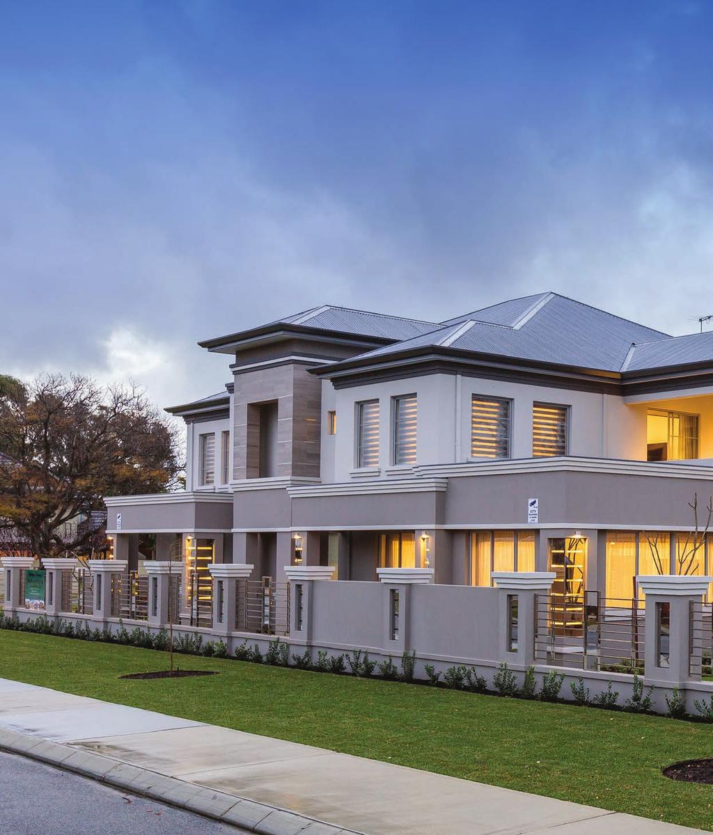 The Resort is the latest luxury home designed and constructed by Atrium Homes, a West Australian building company owned and run by the Marcolina family.