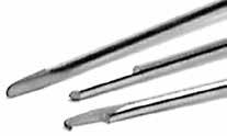 Set includes awl, hook tip, 45 bent tip tool, and 90 bent tip tool. Made in the USA. GLAND REMOVAL TOOLS Part Number Bore Diameter JD-6.