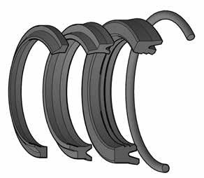 21 ATLAS Nitrile Series H Rod Seal Kits Fluorocarbon Series H Rod Seal Kits ATLAS 1 URE Wiper (For cyl. mfg. before April 2005) 1 XNBR Wiper (For cyl. mfg. April 2005 and after) 1 Multi-lip URE U-Seal 1 NBR O-Ring 1 FC Wiper (For cyl.