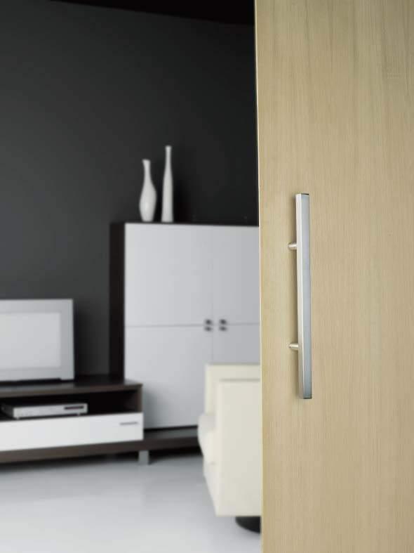 Brushed Stainless Steel KUBE Bar Door & Appliance Pulls Matching cabinet pull - page 22 øp H 20 Ref. No.