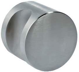 Door Pulls AISI 304 Stainless Steel with a brushed finish Matching cabinet knob - page 30 ø Ref. No.