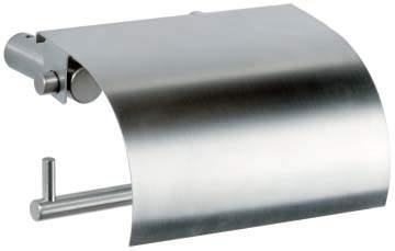 Brushed Stainless Steel Bath Accessories - Toilet Tissue