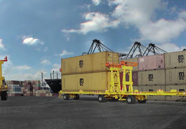 are a container loader and a twin container loader (main image).