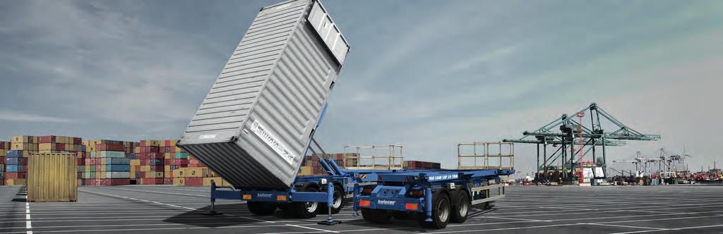 AXLE TRAILERS TIPPING