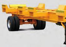 BUISCAR CARGO SOLUTIONS K TRAILERS SKELETAL TRAILERS FLEXI TRAILERS * Proven design and unique