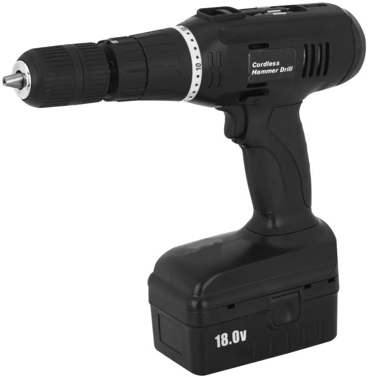 18V 3/8 CORDLESS two-speed hammer DRILL 67025 Set up and Operating Instructions Due to continuing improvements, actual product may differ slightly from the product described herein.