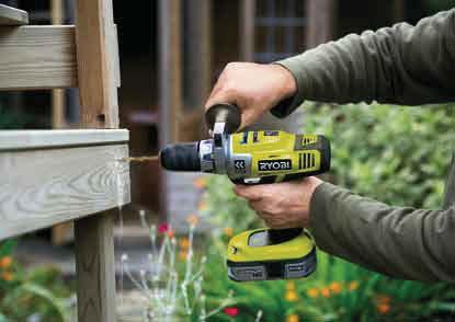 One Plus 18 V Drills Autoshift automatically selects the correct gear to suit the material and application. Quick adjustment 24 torque settings. keyless chuck.