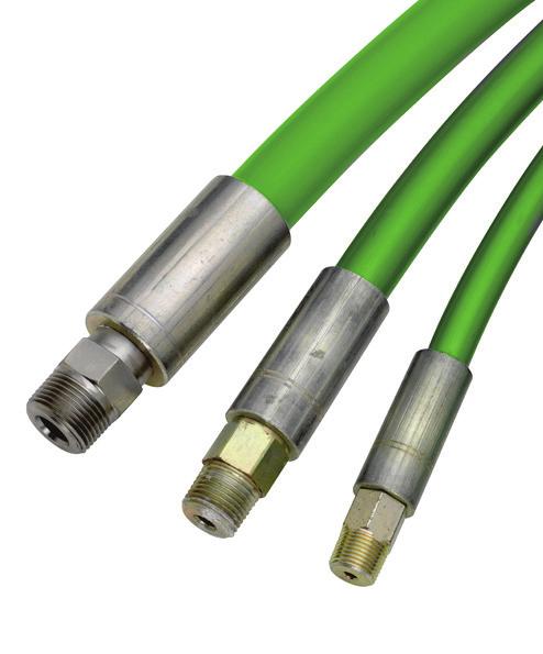 THERMOPLASTIC HOSES These premium hoses provide the most durable and reliable means of connecting system components.