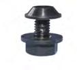 Qty: 5 PN 90140 Acura/ 91530-S0A-003 Roof Rail, Side Sill Weatherstrip Moulding Clip, Head Size: 11mm x 5mm Stem
