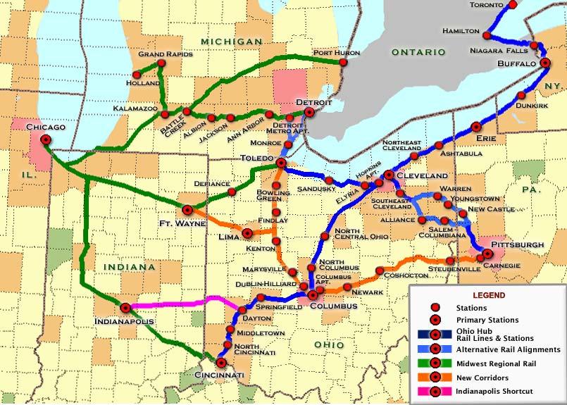 Ohio Hub Feasibility Study Combined 72 stations