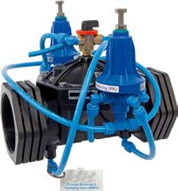 PRPS Pneumatics, Automation & Control Solutions PRPS model pressure reducing/sustaining hydraulic control valve reduces valve downstream pressure to desired value by sustaining upstream pressure.