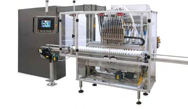 The Liquid Dispensing Specialists IN-LINE CONTINUOUS MOTION FILLING SYSTEMS Hibar's In-Line Continuous Motion Filling Systems are designed