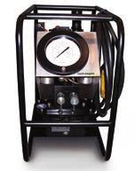Power Consoles The Hydratight range of portable 10,000 psi ultra high performance pumps has been