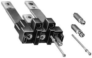 External Accessories Plug-in Hardware Each plug-in mounting base assembly includes all mounting hardware, studs, and male or female connectors for attachment to one end of breaker.
