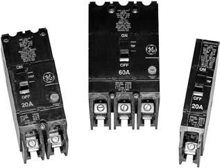 Miniature Circuit Breakers and Supplementary Protectors Bolt-on Circuit Breakers 480Y/277V Class The TEY is a one-inch wide per pole, compact, "bolt-on" circuit breaker for use on grounded 480Y/277