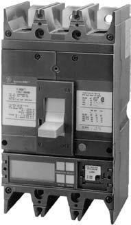 Spectra RMS Circuit Breakers with MicroVersaTrip Plus Trip Units Features MicroVersaTrip Plus Trip Units Standard -phase Ammeter with ±4% accuracy. Adjustable Long Time (L) pickup, 0.5-1.