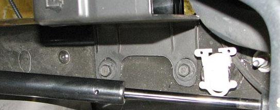 Apply anti-seize to the tapered surface beneath the heads of the countersunk bolts supplied in Bag #3 and install the valley plate with the stock gasket.