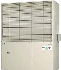 The GHP XAIR gas heat pump air conditioning system Energy System Business Top-class energy saving performance with a multi air conditioner for buildings Improved energy efficiency We launched the GHP