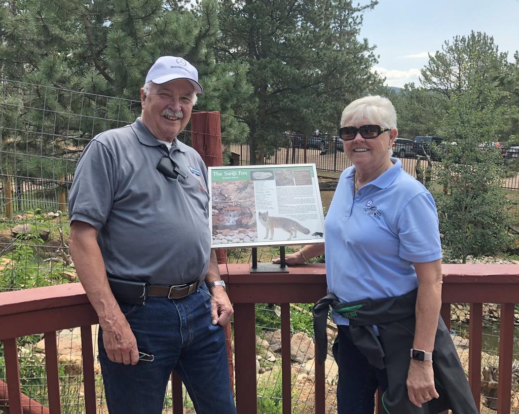 Wolf Sanctuary Tour Recap The Pikes Peak Section and guests thoroughly enjoyed a guided tour of the Colorado Wolf and Wildlife Center on Saturday, 28 July.