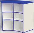 height adjusters supplied as standard Standard product colours Optional top colours JFE1595 Single sided 300mm deep bookcases JFE1593 800h x 800w 161.25 JFE1594 1200h x 800w 207.