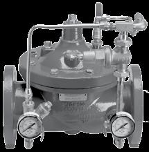 ZW209 SERIES REDUCING VALVE STRAINERS MIXING VALVES Steady downstream pressure and high flow rates are provided with the ZW209 Pressure Reducing Automatic Control Valve.