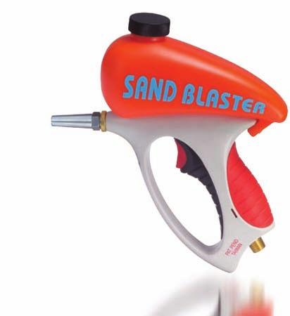 0 mm H2O SB-100 Composite Air Sand Blaster This composite air sander is gravity fed