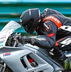 That normally means light weight, a sleek shape, high-performing ventilation and padding that is easily removable for washing, as track use tends to make a rider very sweaty.
