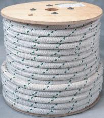 Double-Braided Composite Rope for high force cable pullers MAXIMUM RATED AVERAGE WEIGHT ROPE ROPE DIAMETER ROPE LENGTH CAT. NO. UPC NO. CAPACITY BREAKING STRENGTH LBS.