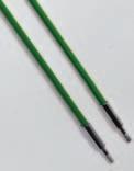 Two different threaded tips accommodate various bundles of wire or cable. 540-24 includes one 3' Glo Stix section for improved tip visibility.