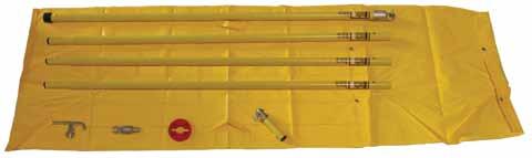 **Tailor to your requirements Description Contents QTY HF546-4/KIT HF546-6/KIT Insulated Stick Kit, 1200mm sections Insulated Stick Kit, 1800mm sections HF5467-4* HF546-4* HFP10431* HFA10012*