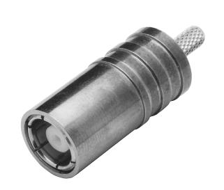 3) C60 P9 D1 Nickel Plt coupling Ring 903-574P-71S 1A RG-174, 179, Nickel Plated Body Plug