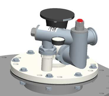 Visually inspect the discharge line connection for proper gasket position and clamp alignment then tighten the locking bolt on the clamp to 3 ft-lb (4 N m) maximum. Reference Figure 11.
