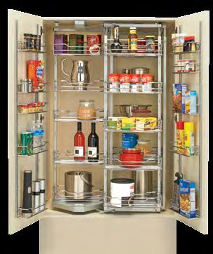 NTRY RIES PLASTIC ALUMINUM WIRE 5222 SERIES CHEF S ROLL-OUT PANTRY WITH DOOR 13.66 [347] STORAGE 8.07 8.66[220] 17.44 [443] 13.66 [347] 19.84[504] 12.6 [320] 17.