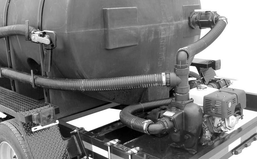 Pump Plumbing Typical Gooseneck Trailer Plumbing (with Quick Fill & Sparger