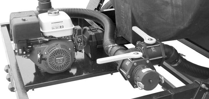 Angle 00P- Poly Pump w/ hp B&S Engine HS0 0SD Black Hose 00PIH- Cast Pump w/ hp