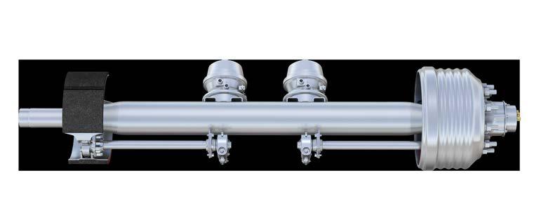 TRAILER PRODUCTS MTec6 TRAILER AXLES MTec6 6-inch diameter trailer axle is the industry s lightest trailer axle offering maximum fuel economy and increased payload capacity Single-piece tube design