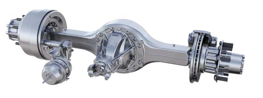 SINGLE DRIVE AXLES MS-13X 17,000-21,000 lbs. GAWR Up to 59 lbs. lighter than MS-14X carrier Wide range of ratios: 3.90-6.