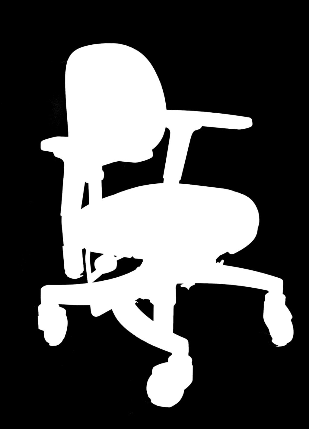 15 cm 43-58 cm 46-61 cm Seat height (adj.