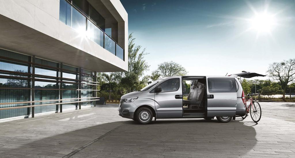 A 5-seater window van provides plenty of space for