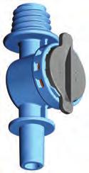 FLF Options: 1, 2 & 4 Way Outlets Single Outlet 2 - Outlet 4 - Outlet Benefits of Anti-Leak Mini Valves The primary benefit of anti-leak valves is that they keep the