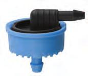 Supertif PCND-H Outlet Type Outlet Color Flow (lph) Base Color Product Number Conic + Barb for use with single, 2 & 4 way branching adaptors (min. flow per outlet 0.5 lph max. flow per outlet 2.