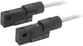 Reed Switch: and Mounting Style D-C73C/D-C80C Auto Switch Internal Circuit D-C73C D-C80C Connector Caution Operating Precautions 1.Confirm that the connector is appropriately tightened.