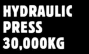 Hydraulics are powered with a high quality oil, which offers better corrosion
