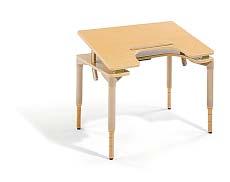 Recommended use MultiDesks take the place of normal school desks for