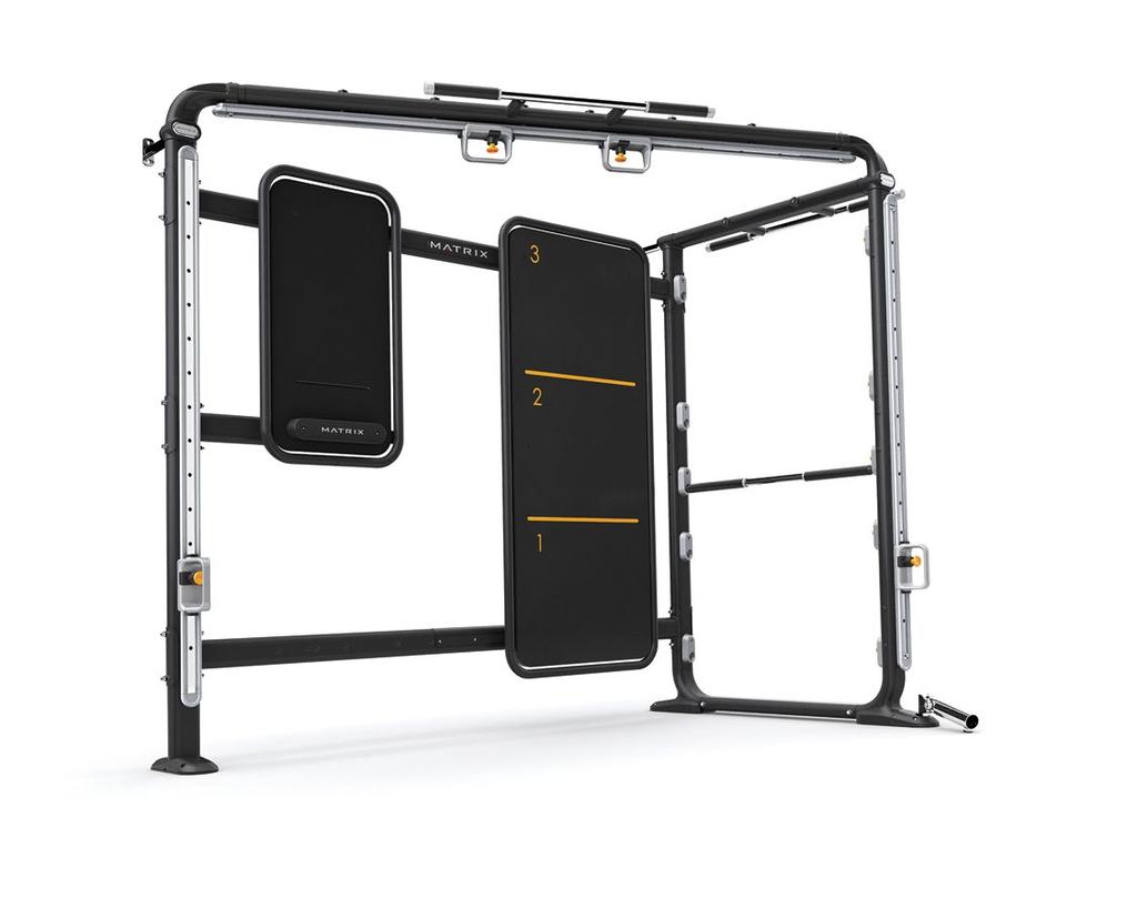 Wall Mounted GFTWM 1 square foot A x6 A x16 D x B x1 C x0 WALL-MOUNTED DIMENSIONS.7 1.7 m (.9 5.6 ft) TRAINING AREA FRONT:. m (9. ft) SIDES: 1. m (5.9 ft) FREE AREA 0.