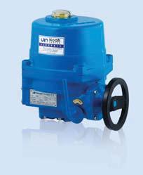 long distances. Motor Squirrel caged induction motor is totally enclosed type with high stall torque and low inertia force to suit seating / unseating of valves.