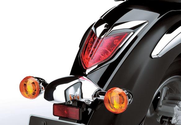(VN1700D), front and rear guards (VN1700D), and rear shock covers (VN1700F) are