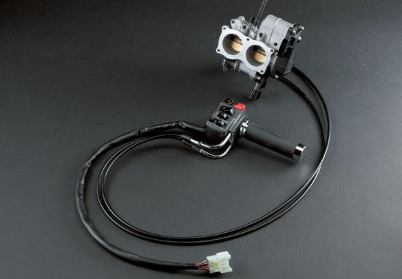 Throttle position is confirmed to the ECU by Throttle Position Sensor (TPS).