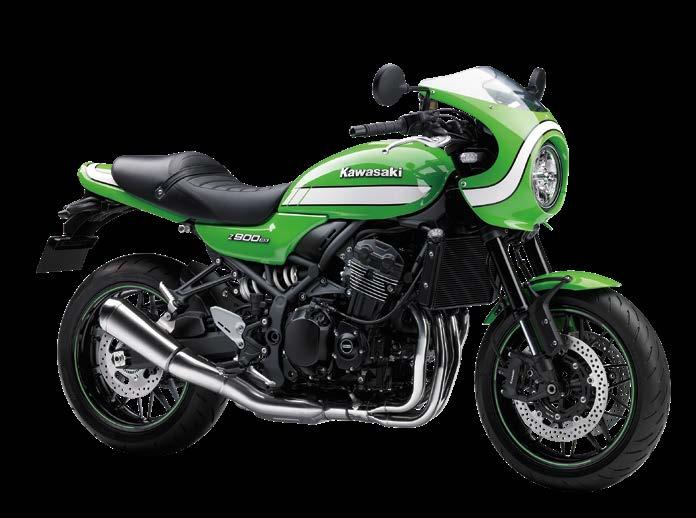 Classic choices: the Z900RS line appeals to a wide range of