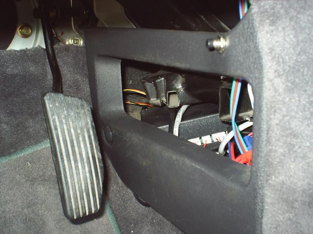 The best location to install the black box itself is behind the ECU where there's a lot of empty space and also